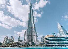 Burj-Khalifa tourist attraction in Dubai